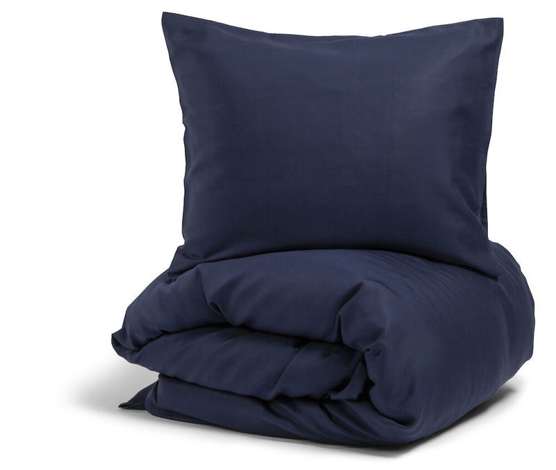 Nottingham Percale Lyocell Marin Bäddset Enkeltäcke 150x210 Kosta Linnewäfveri Nottingham Percale Lyocell Marin Bäddset Enkeltäcke 150x210 Kosta Linnewäfveri
