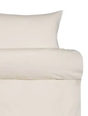 Harmoni Satin Elfenben Bäddset Enkeltäcke 150x210 Höie