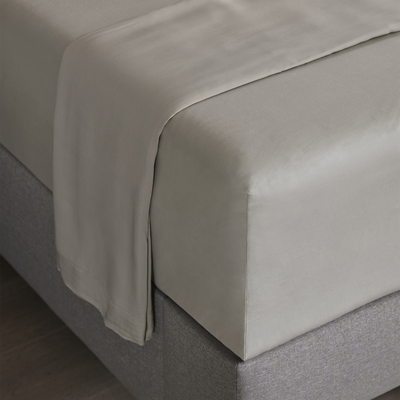 Underlakan Bambu Beige Enkelsäng 180x270 Tempur