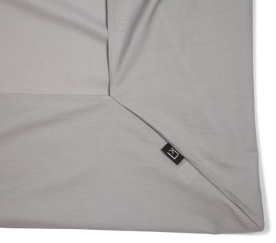 Kuvertlakan Percale Ljusgrå Dubbelsäng 180x200 Kosta Linnewäfveri