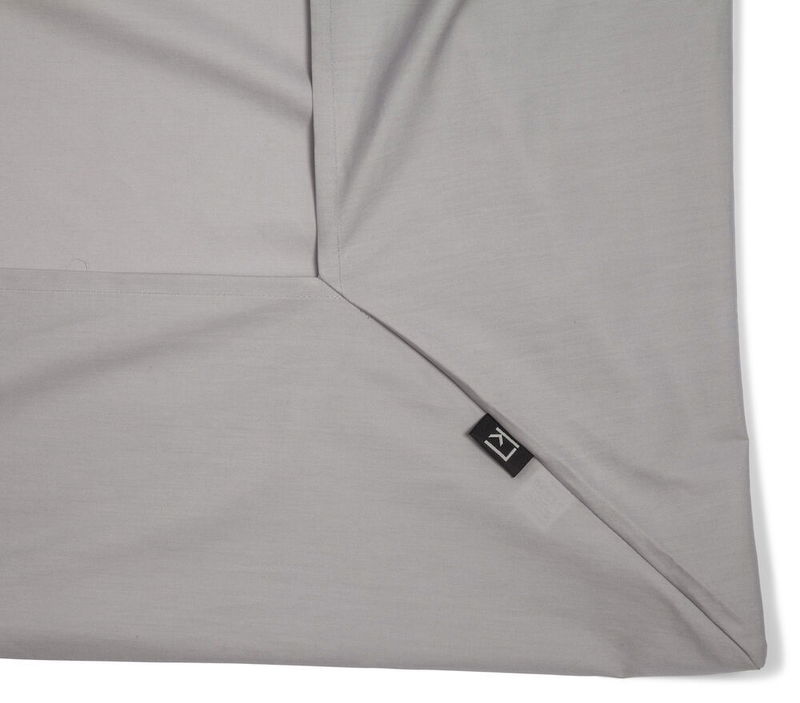 Kuvertlakan Percale Ljusgrå Dubbelsäng 180x200 Kosta Linnewäfveri Kuvertlakan Percale Ljusgrå Dubbelsäng 180x200 Kosta Linnewäfveri