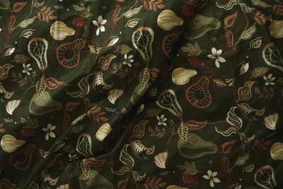 Bandene Grön Satin Bäddset Enkeltäcke 150x210 Kosta Linnewäfveri