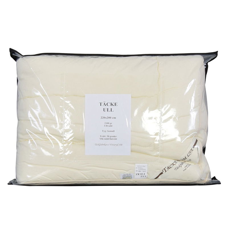 Ulltäcke 2100g 220x200 Täckfabriken