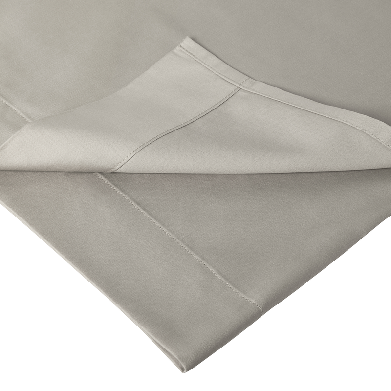 Underlakan Satin Beige Enkelsäng 180x270 Tempur