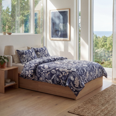 Stormhagen Marin Satin Bäddset Enkeltäcke 150x210 Kosta Linnewäfveri