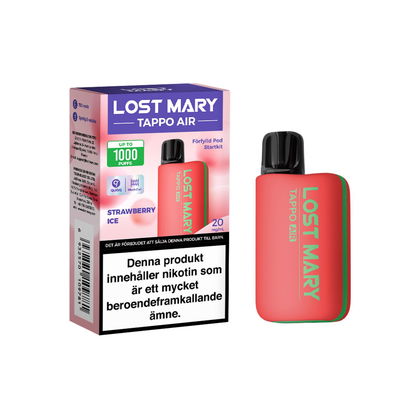 Lost Mary Tappo Air Startkit - Strawberry Ice (10-pack)