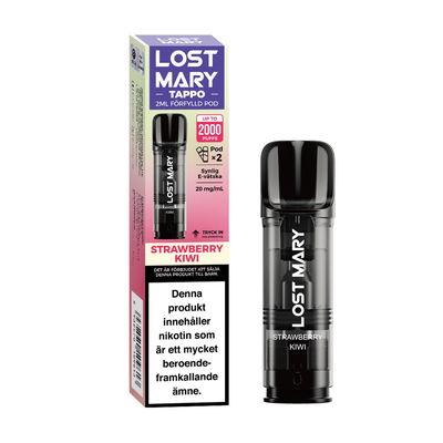 Lost Mary Tappo Air Pod (x2) - Strawberry Kiwi (10-pack)