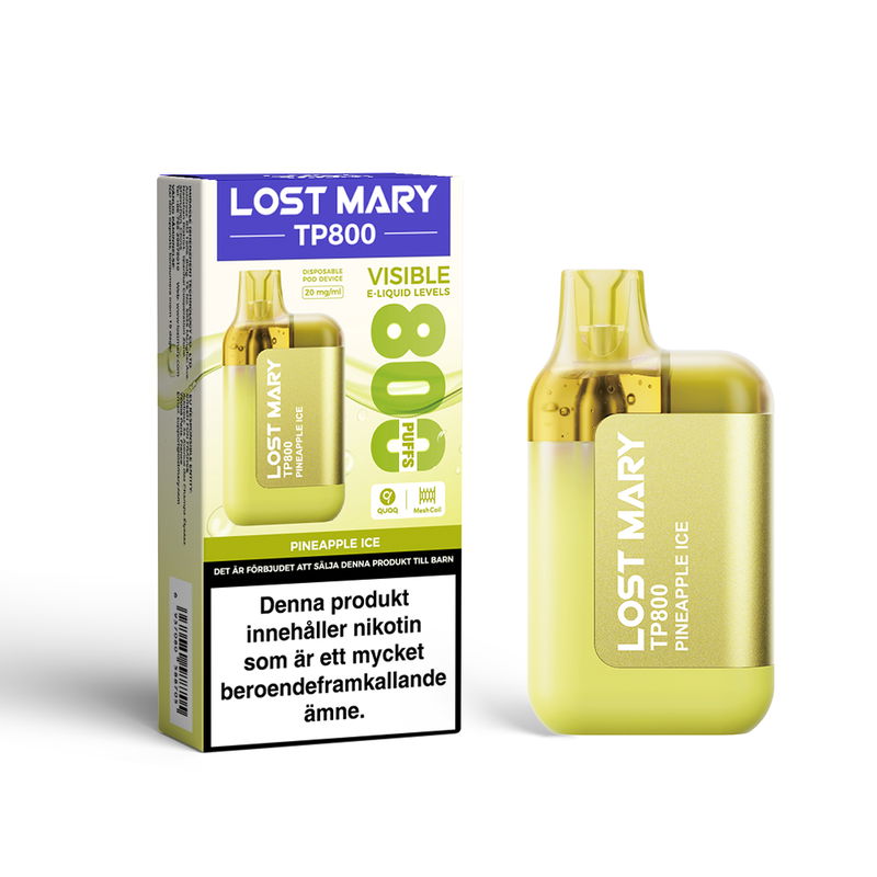 Lost Mary TP800 - Pineapple Ice (10-pack)