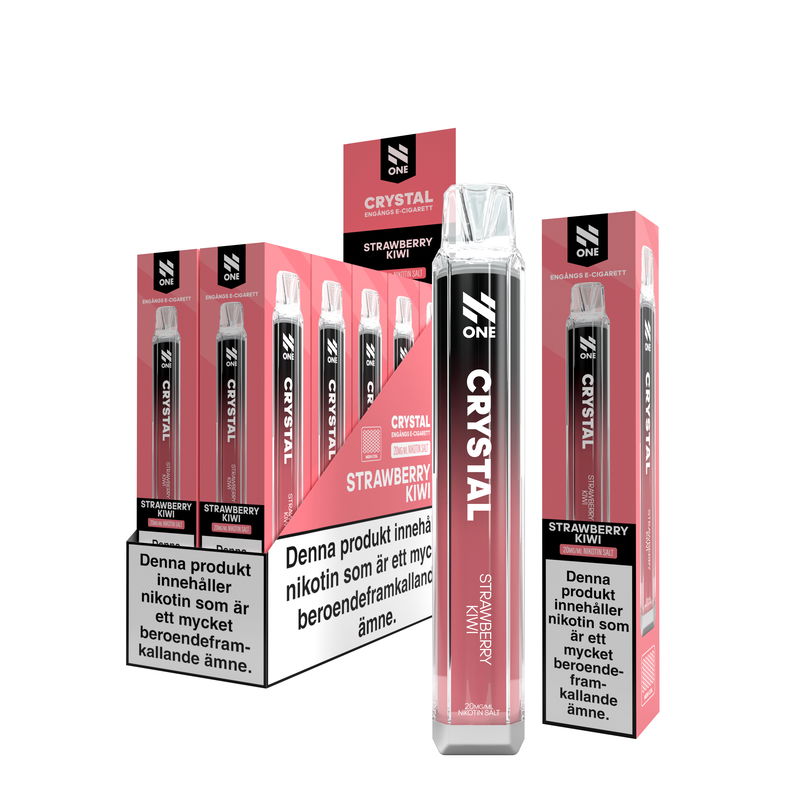 N One Crystal - Strawberry Kiwi (10-pack)