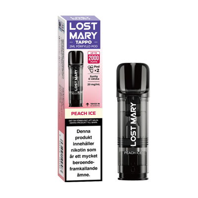 Lost Mary Tappo Air Pod (x2) - Peach Ice (10-pack)