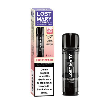 Lost Mary Tappo Air Pod (x2) - Apple Peach (10-pack)