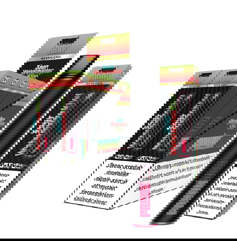 Frunk Bar - Sour Watermelon Kiwi (10-pack)