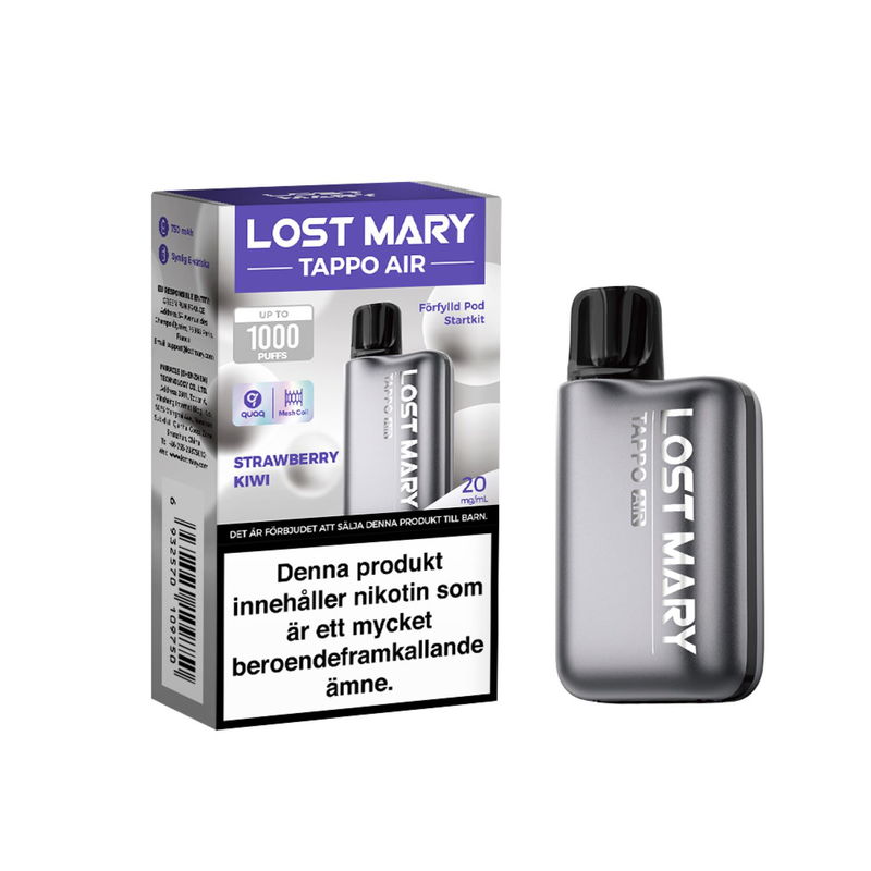 Lost Mary Tappo Air Startkit - Strawberry Kiwi (10-pack)