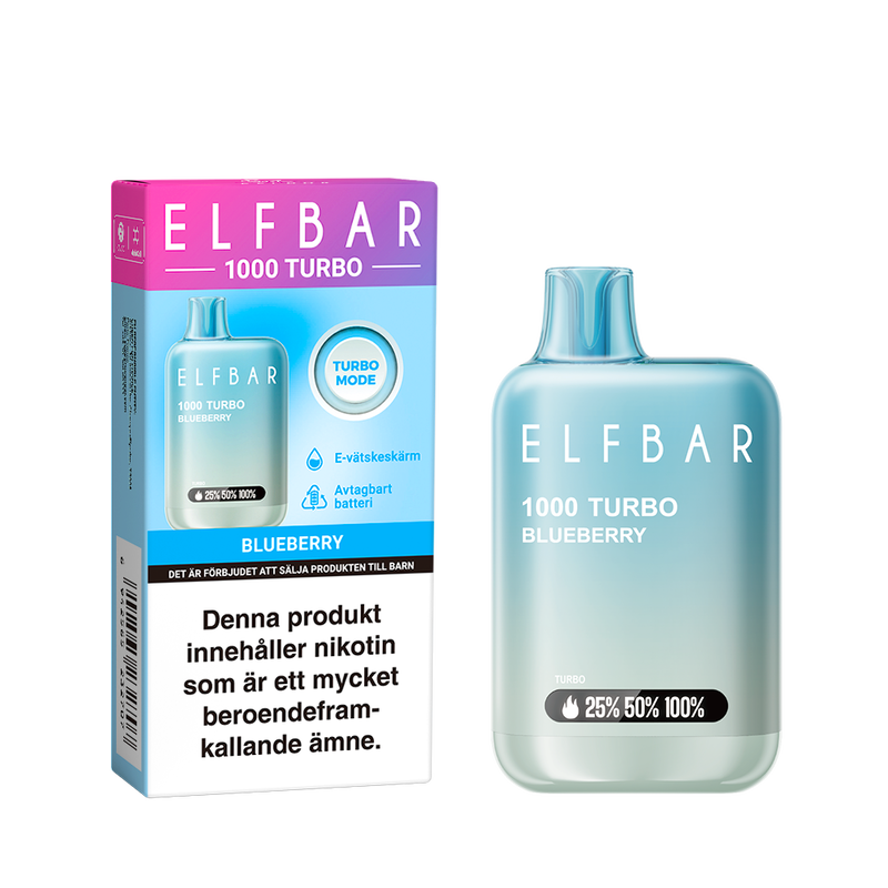 EB1000 Turbo - Blueberry (10-pack)