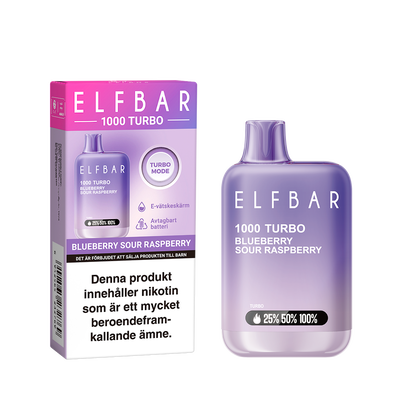 EB1000 Turbo - Blueberry Sour Raspberry (10-pack)