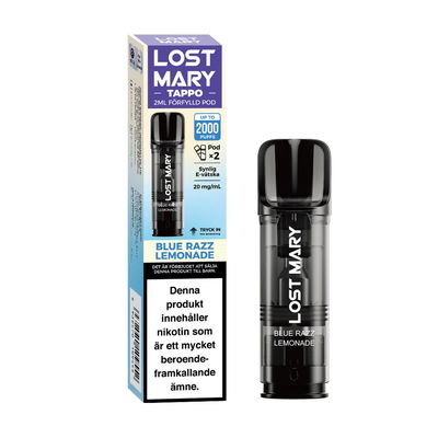 Lost Mary Tappo Air Pod (x2) - Blue Razz Lemonade (10-pack)