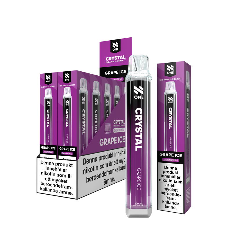 N One Crystal - Grape Ice (10-pack)