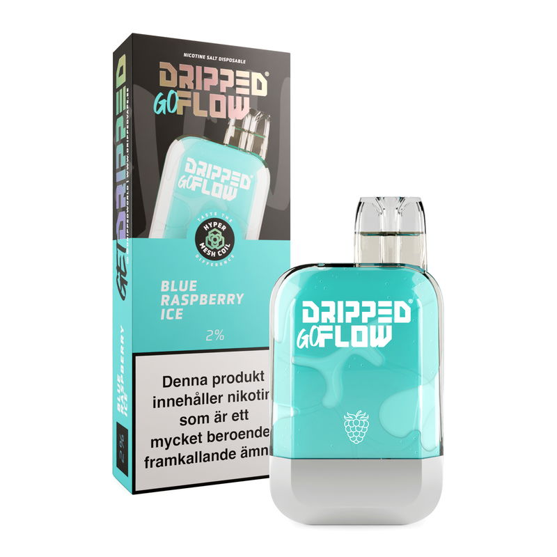 DRIPPED GoFlow - Blue Raspberry Ice (10-pack)