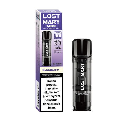 Lost Mary Tappo Air Pod (x2) - Blueberry (10-pack)