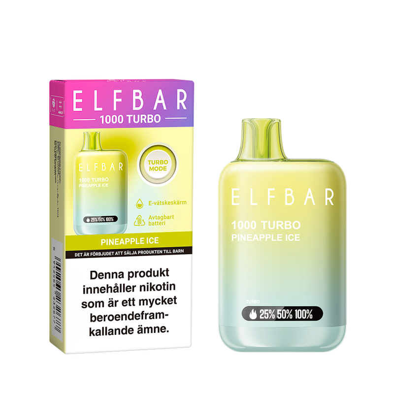 EB1000 Turbo - Pineapple Ice (10-pack)