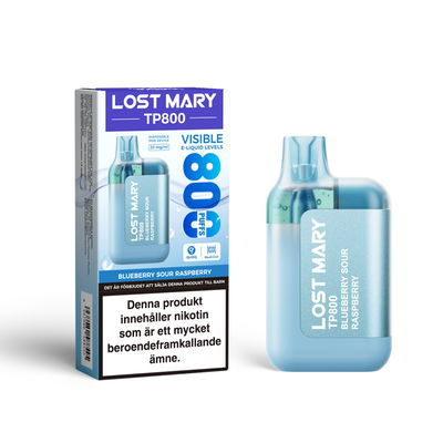 Lost Mary TP800 - Blueberry Sour Raspberry (10-pack)
