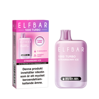 EB1000 Turbo - Strawberry Ice (10-pack)