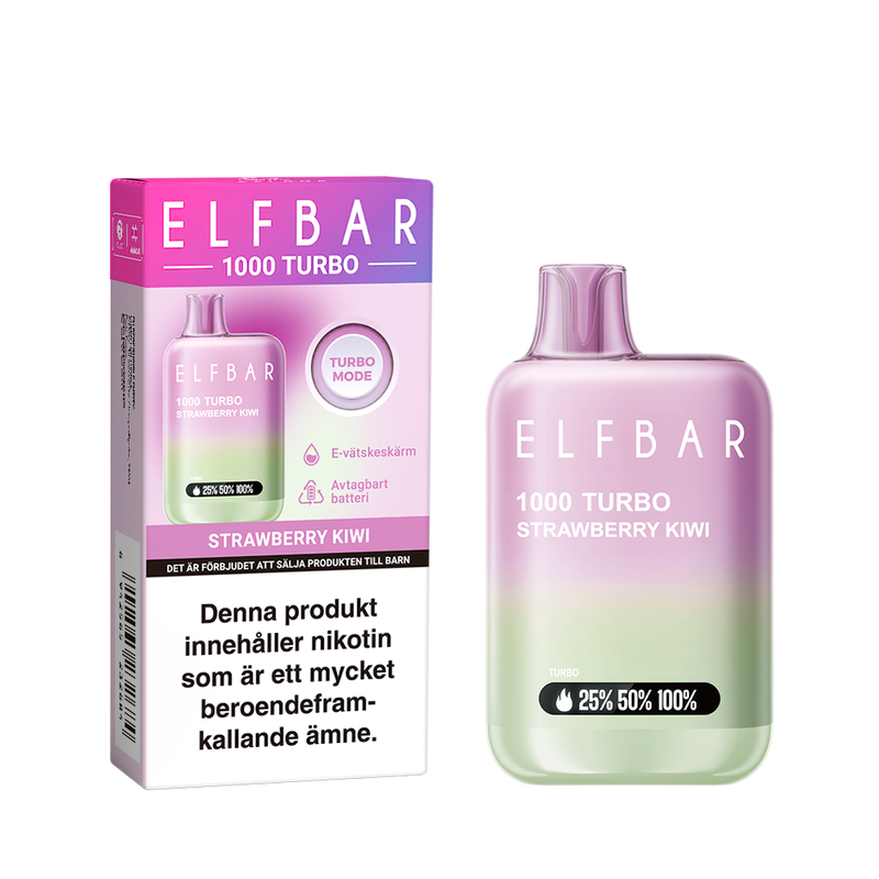 EB1000 Turbo - Strawberry Kiwi (10-pack)