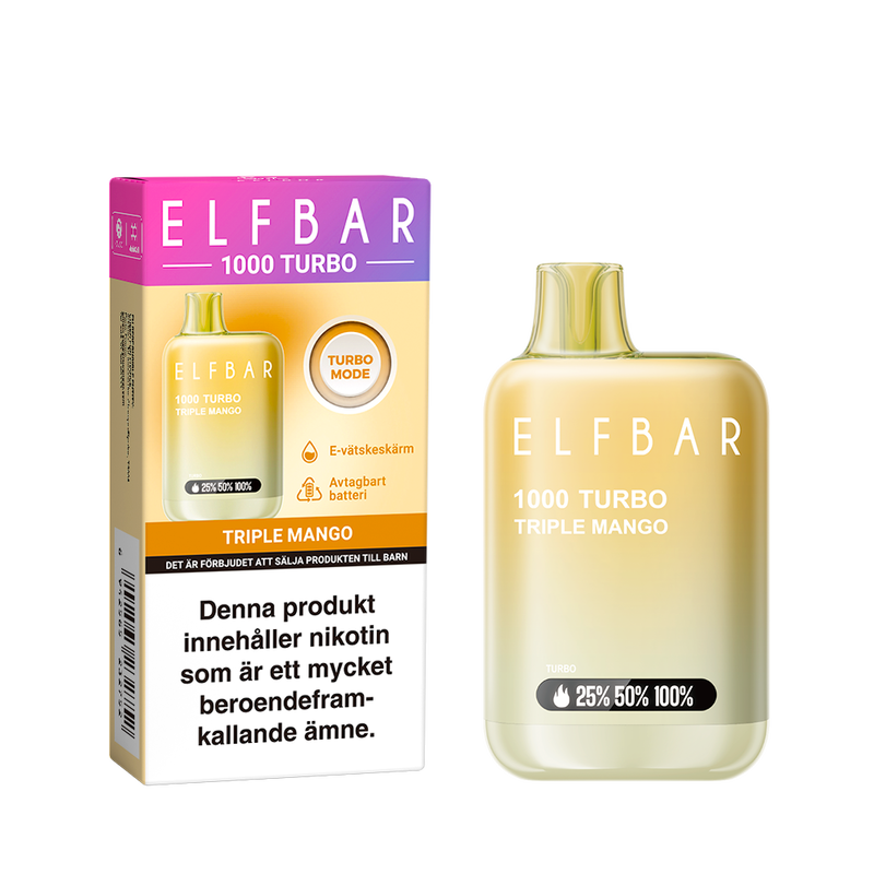 EB1000 Turbo - Triple Mango (10-pack)