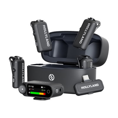 Hollyland Lark Max 2 Combo 4 Person Camera RX + USB-C RX