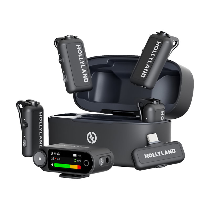 Hollyland Lark Max 2 Combo 4 Person Camera RX + USB-C RX