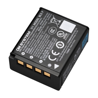 OM SYSTEM BLS-7, litiumjonbatteri
