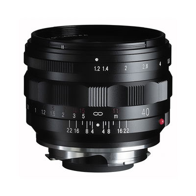 Voigtländer Nokton 40/1.2 II VM Svart