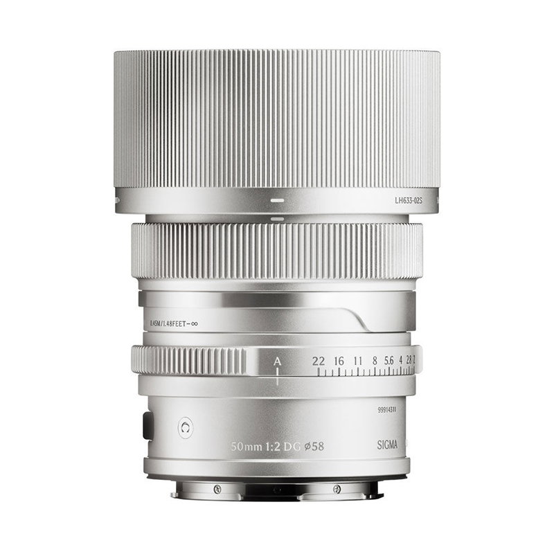Sigma 50/2 DG DN Contemporary L-mount Silver