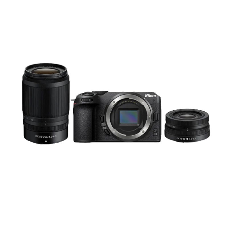 Nikon Z30 Kamerahus + Z DX 16-50/3 5-6 3 VR + Z DX 50-250/4 5-6 3 VR