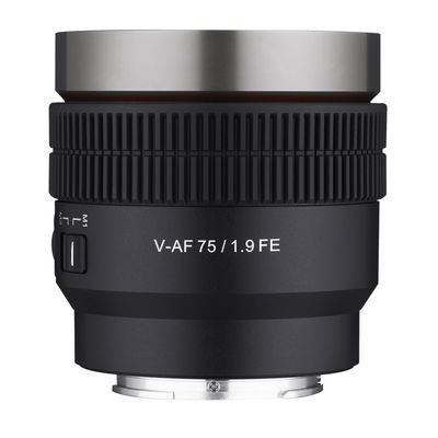 Samyang V-AF 75/1,9 FE för Sony