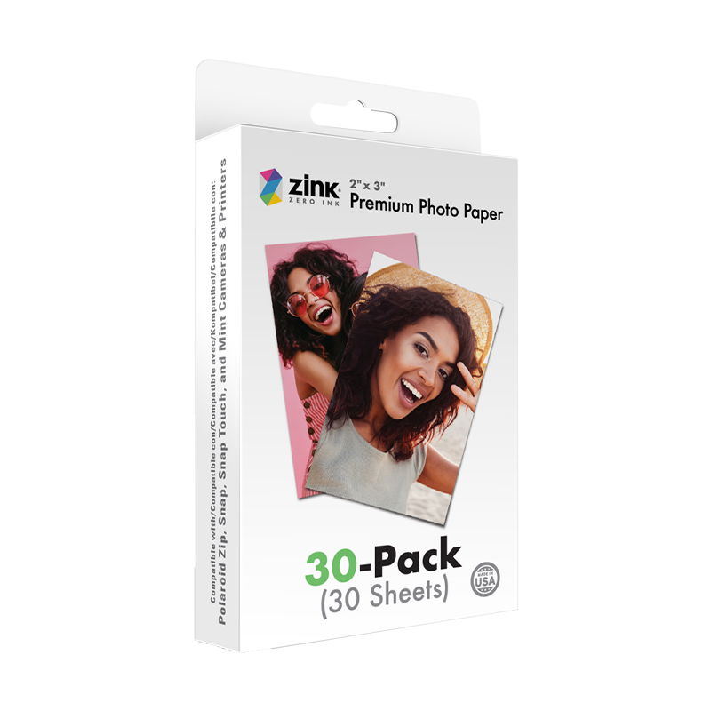 Polaroid Zink media 2x3" 30-pack