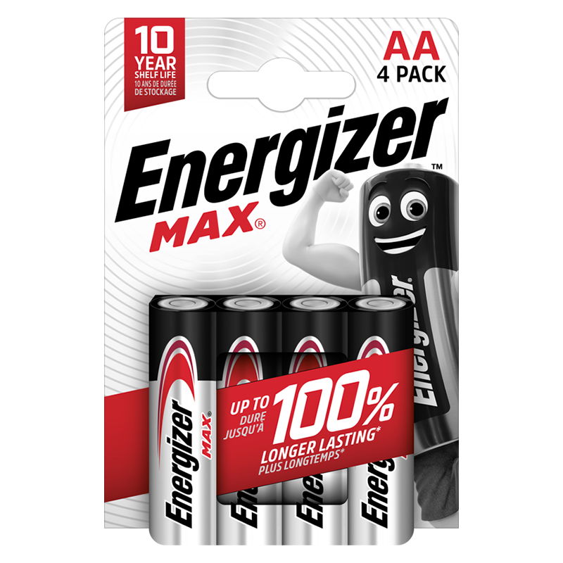 Energizer Max AA 4-pack