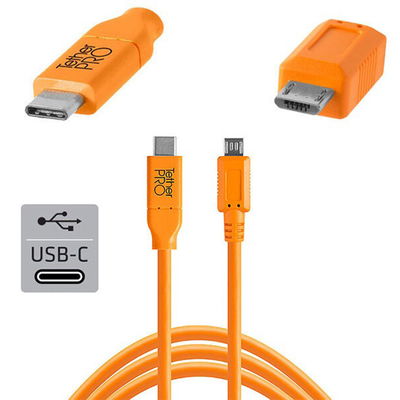 Tether Tools TetherPro USB 2.0 till Mini-B 5pin 4.6m