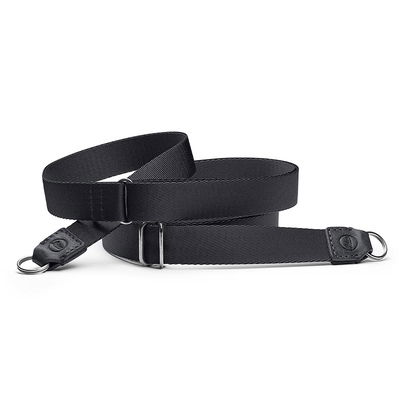 Leica Carrying Strap, fabric leather, Svart (18567)