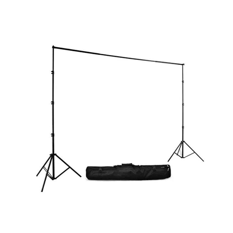 Kaffebrus Bakgrundsstativ Basic 3.8m med 2 stativ, bom och väska