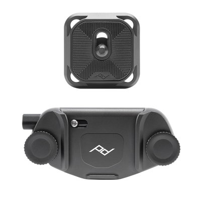 Peak Design Capture Camera Clip (v3) with Standard plate I Black (CP-BK-3)