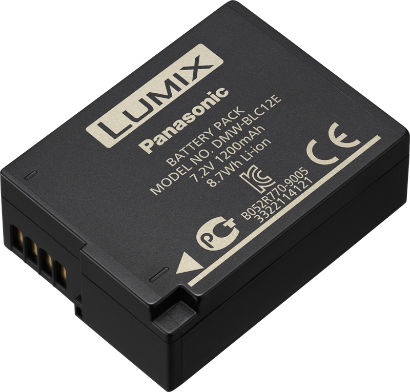 Panasonic Batteri DMW-BLC12E Original