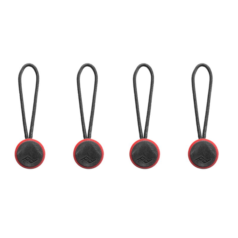 Peak Design Anchor 4-Pack (V4) I Black/Red (4PK-AN-4)