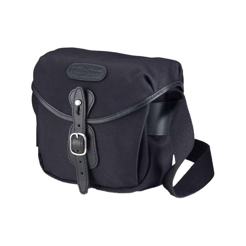 Billingham Hadley Digital Black FibreNyte / Black Leather
