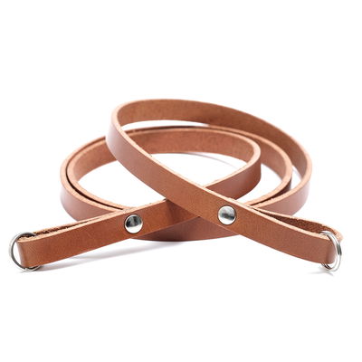 Kamerastockholm Läderrem 100cm Konjak