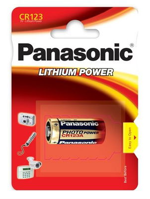 Panasonic CR123 batteri