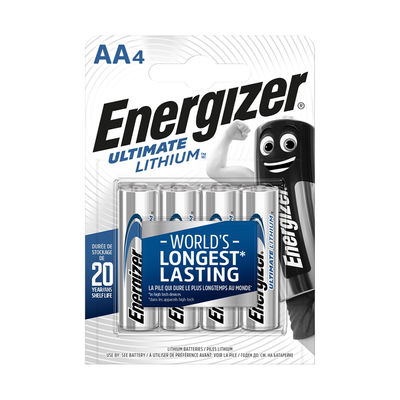 Energizer Ultimate Lithium AA 4-pack
