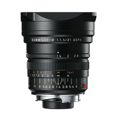 Leica M 21/1,4 Summilux ASPH Svart (11647)