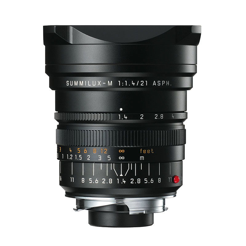 Leica M 21/1,4 Summilux ASPH Svart (11647)
