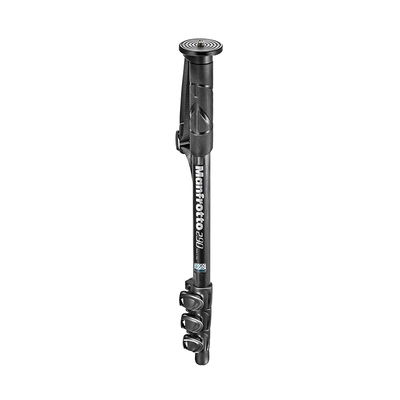 Manfrotto Enbensstativ MM290C4 Kolfiber Svart